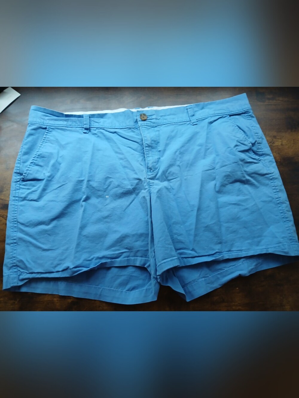 Wonen's Old Navy Blue Casual Chino Shorts